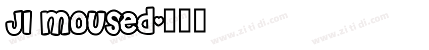 JI Moused字体转换